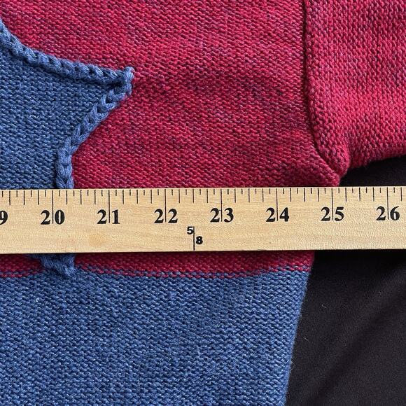 Vintage NorthStyle Womens Star Sweater Plus Size 1X Patriotic July 4th Americana - Picture 7 of 9